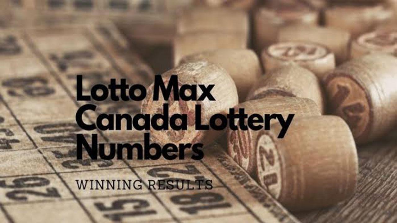 winning numbers for lotto max